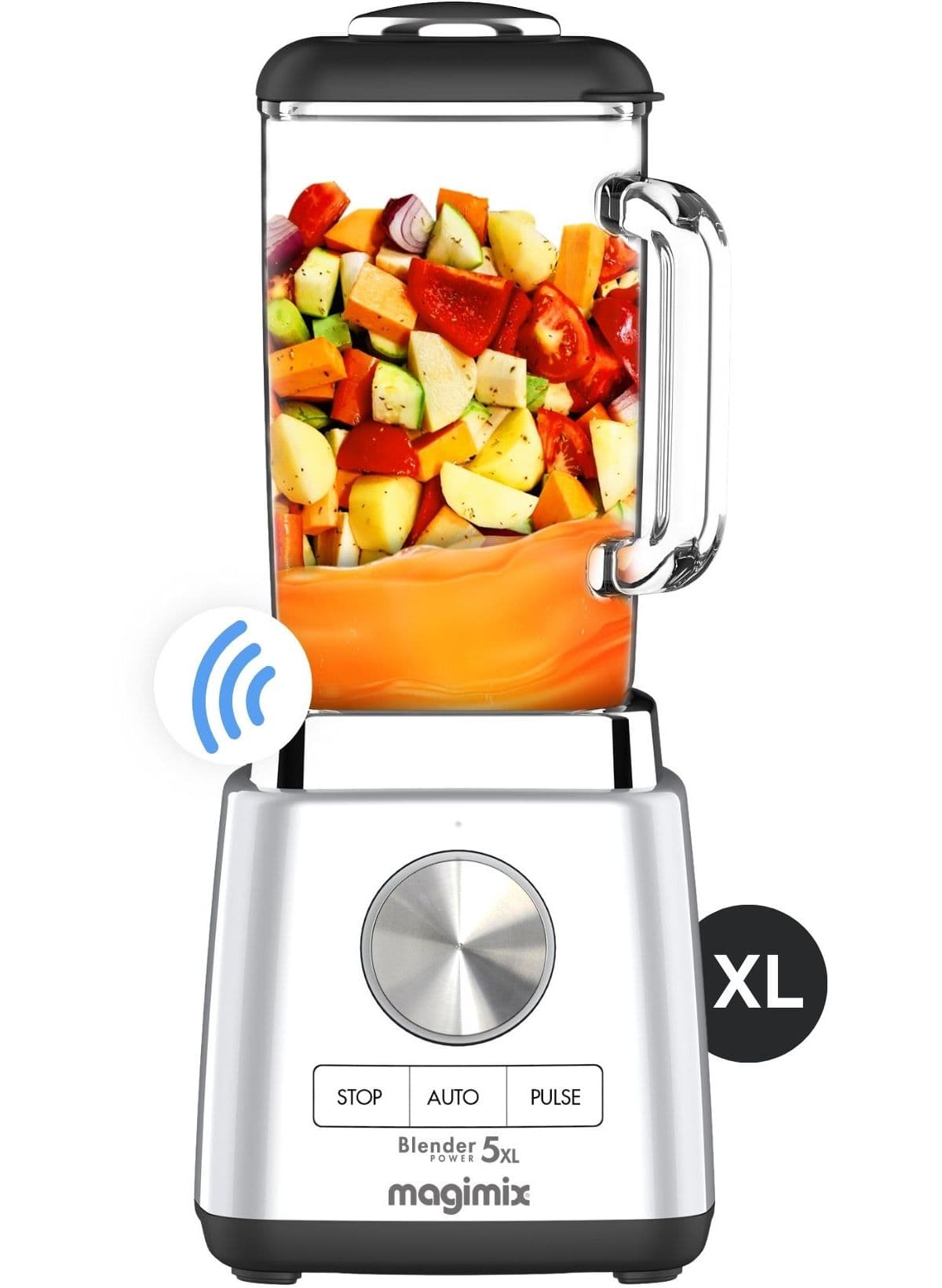 Licuadora MAGIMIX Power 5 XL Cromo Mate 11643