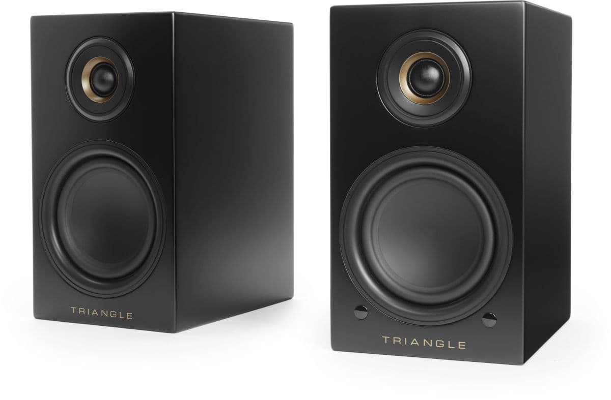 Altavoz de estantería activo TRIANGLE LN01A ELARA MATTE BLACK X2