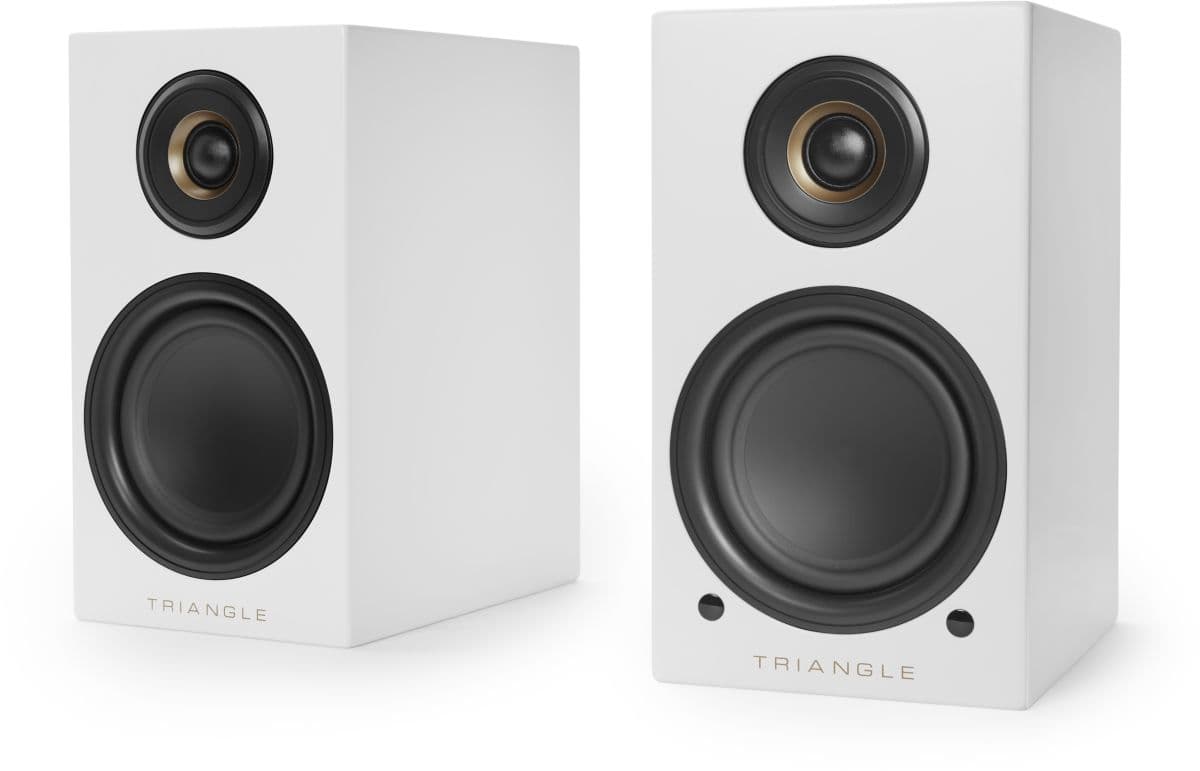 Altavoces de estanterÃa activos TRIANGLE LN01A ELARA BLANCO MATE (x2)