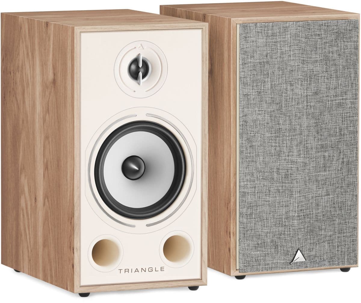 Altavoces de estantería TRIANGLE Borea BR03 de roble claro (x2)