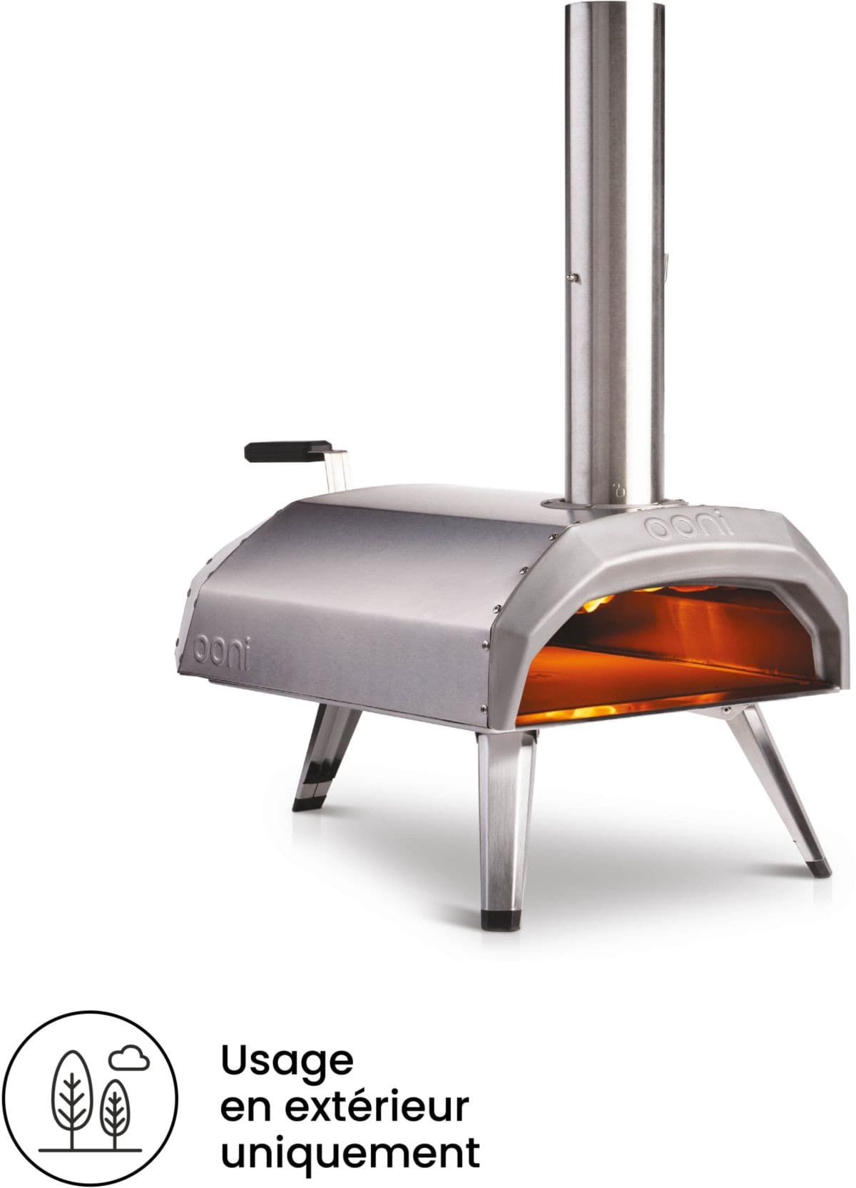 Horno de pizza de carbón multicombustible OONI Karu 12 UU-P32D00