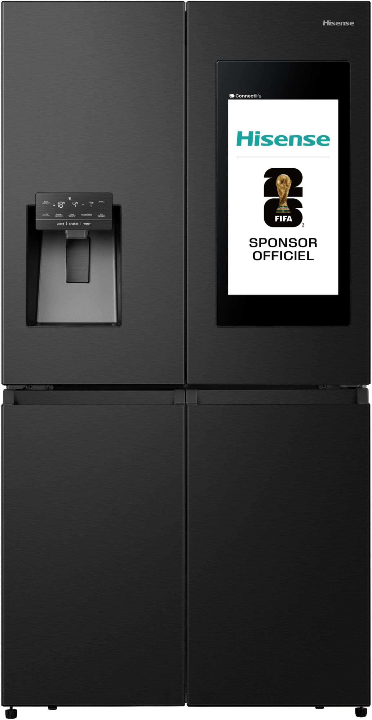Refrigerador multipuerta con pantalla inteligente HISENSE RQ760N4IFE