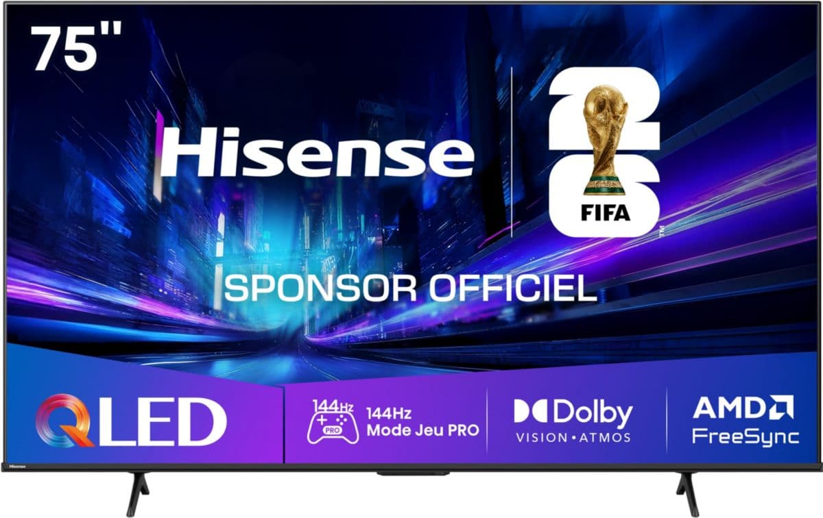 Televisor QLED HISENSE 75E79Q PRO 2025 de 164 cm