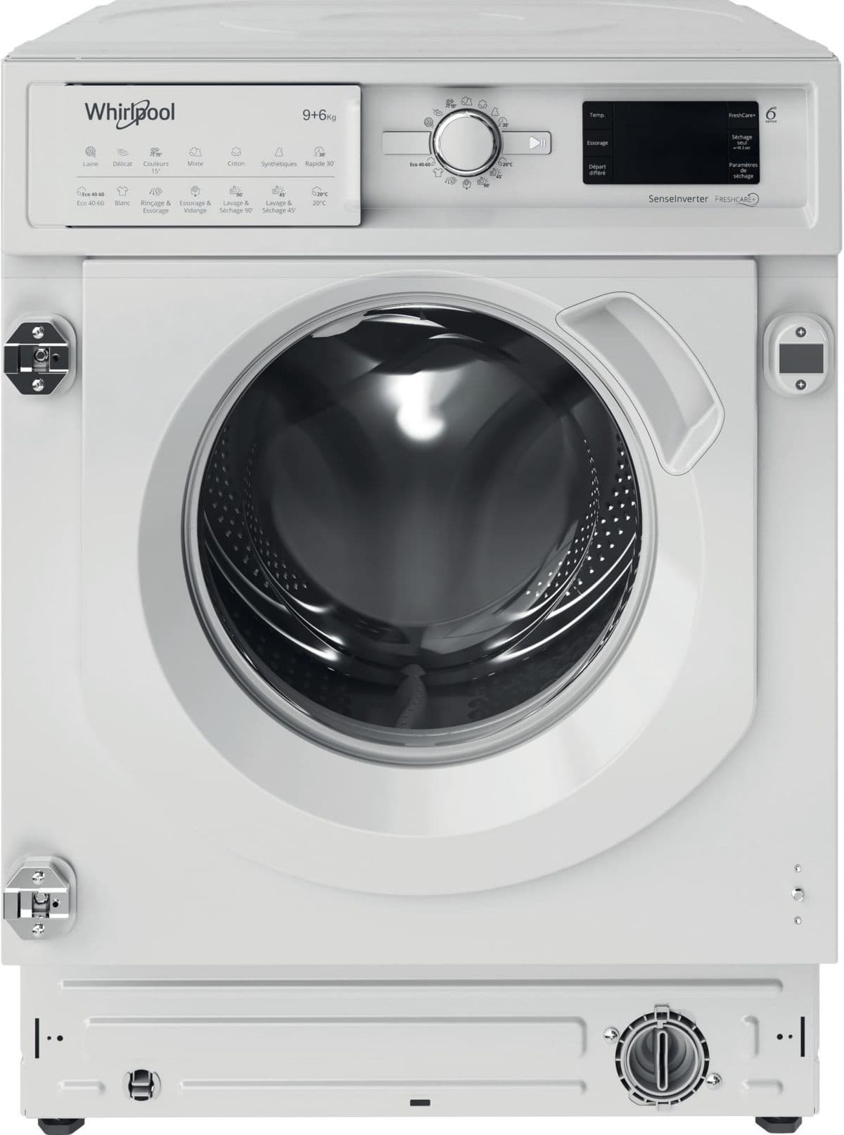 Lavadora-secadora empotrable frontal WHIRLPOOL BIWDWG96146FR