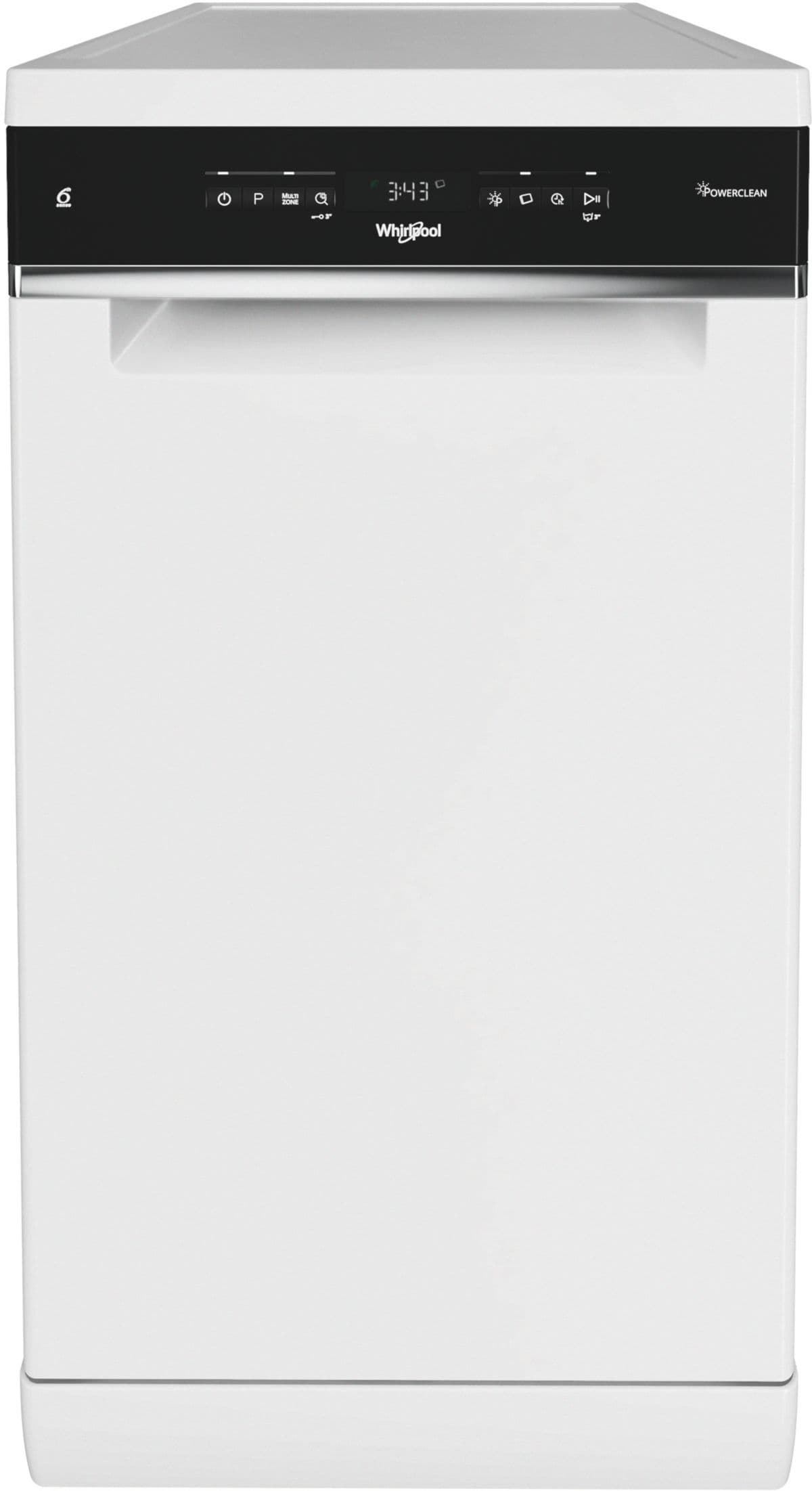 Lavavajillas Whirlpool WSFO3O34PF 6th Sense de 45 cm