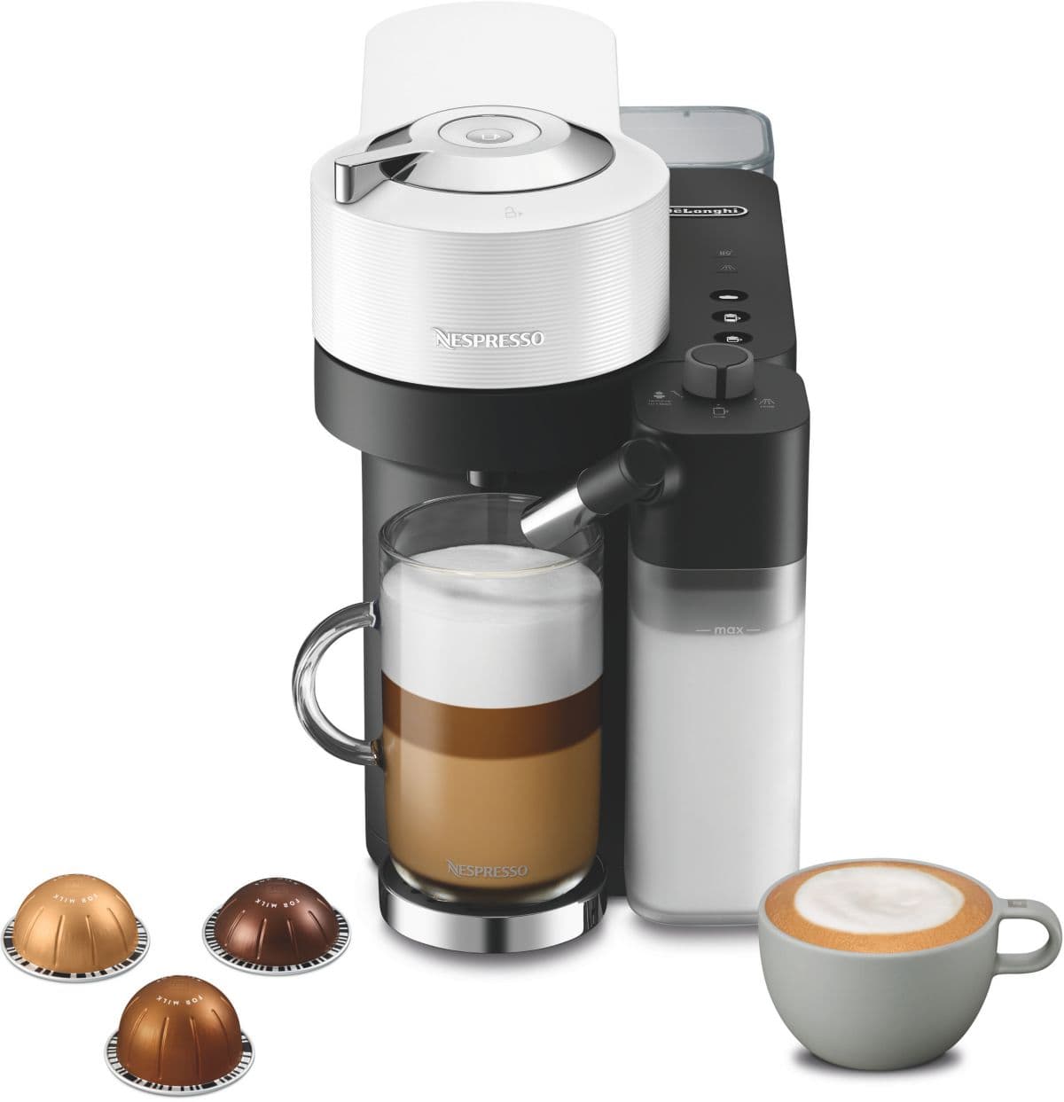 Nespresso DELONGHI Vertuo Lattissima Blanco ENV300.W