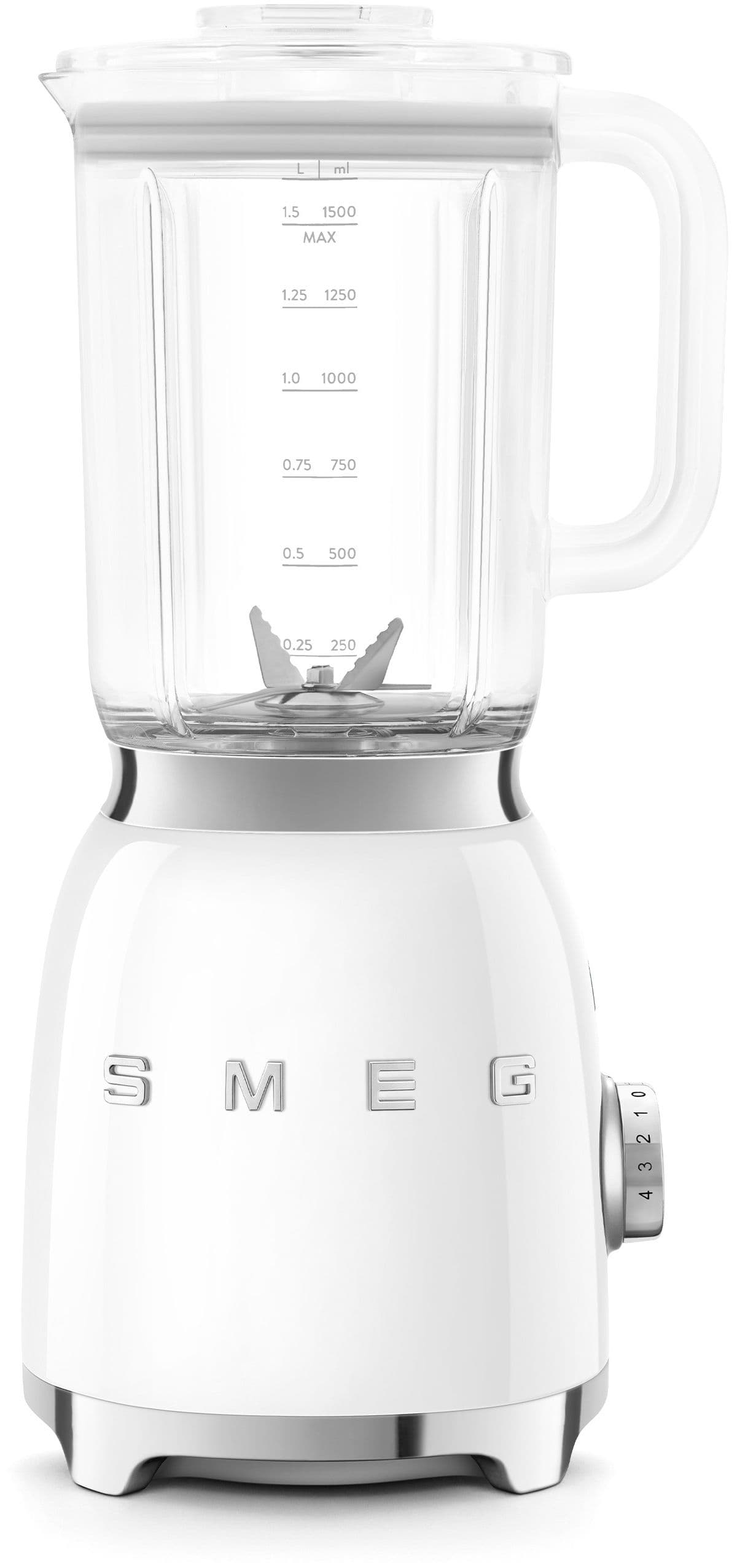 Licuadora blanca SMEG BLF03WHEU