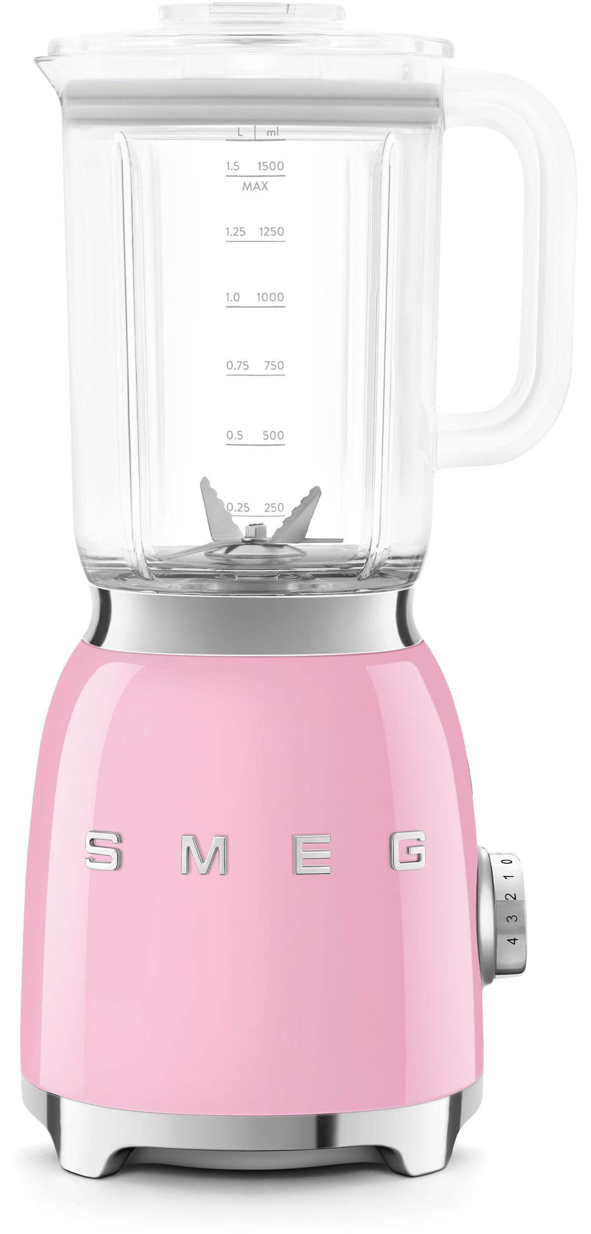 Licuadora rosa SMEG BLF03PKEU