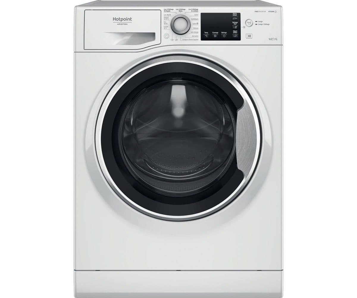Lavadora-secadora empotrable frontal HOTPOINT NDBD107489WSAFR