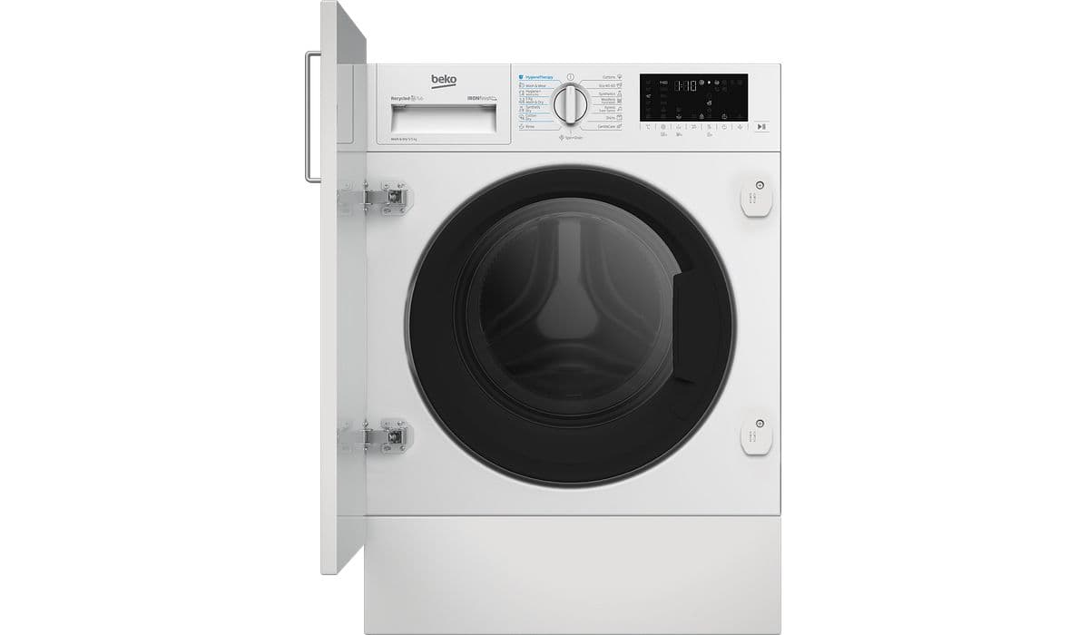 Lavadora-secadora empotrable frontal BEKO B5DBT68547W