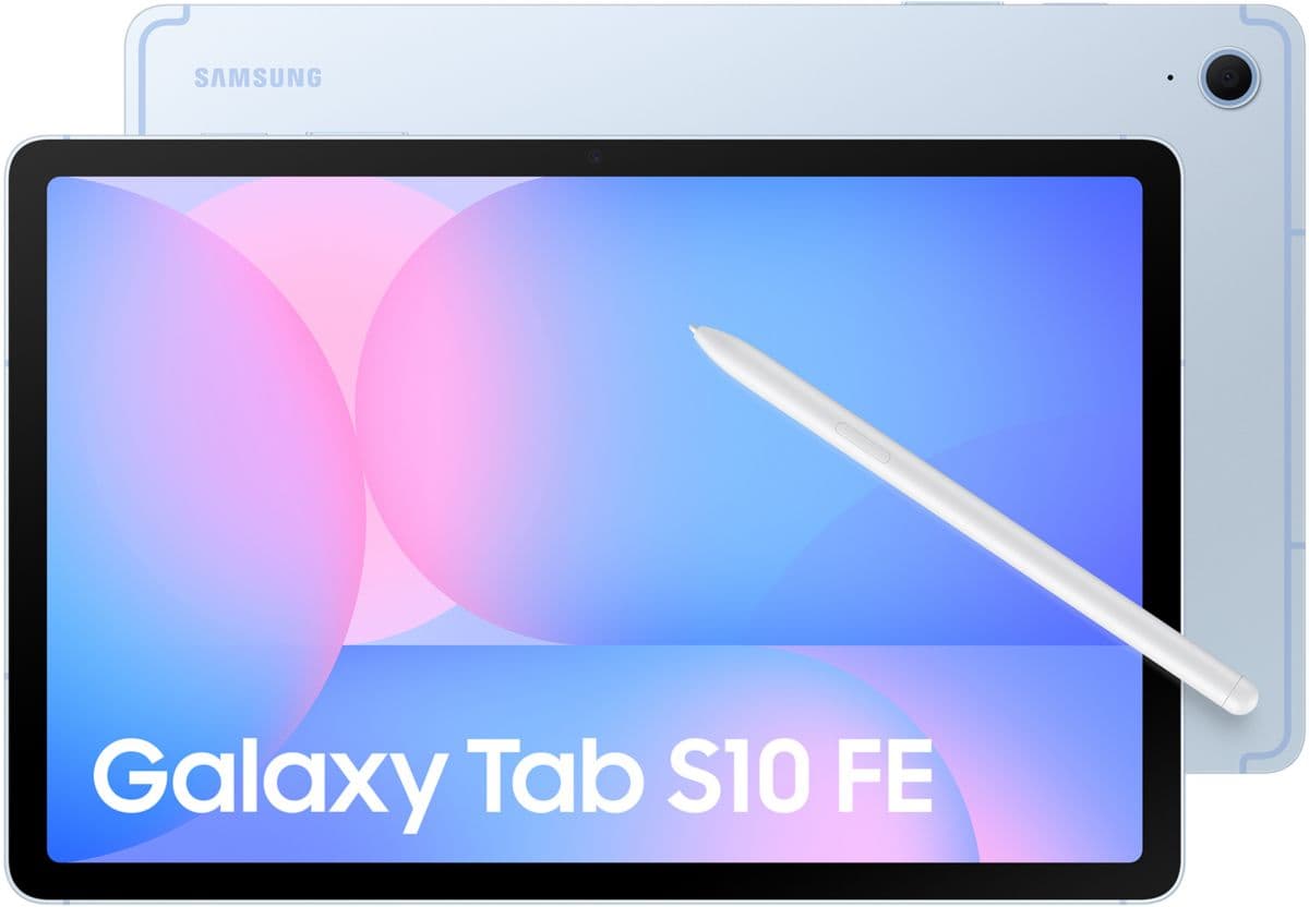 Tableta Android Samsung Galaxy Tab S10FE, Wi-Fi, 128 GB, azul, con Galaxy AI