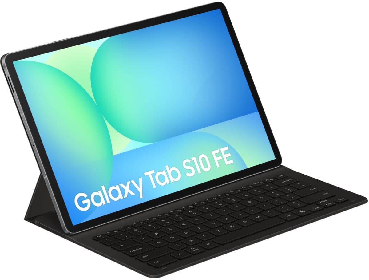 Paquete de tableta Android Samsung: Galaxy Tab S10 FE de 128 GB con Galaxy AI + Funda con teclado delgada + Lápiz óptico S Pen incluido