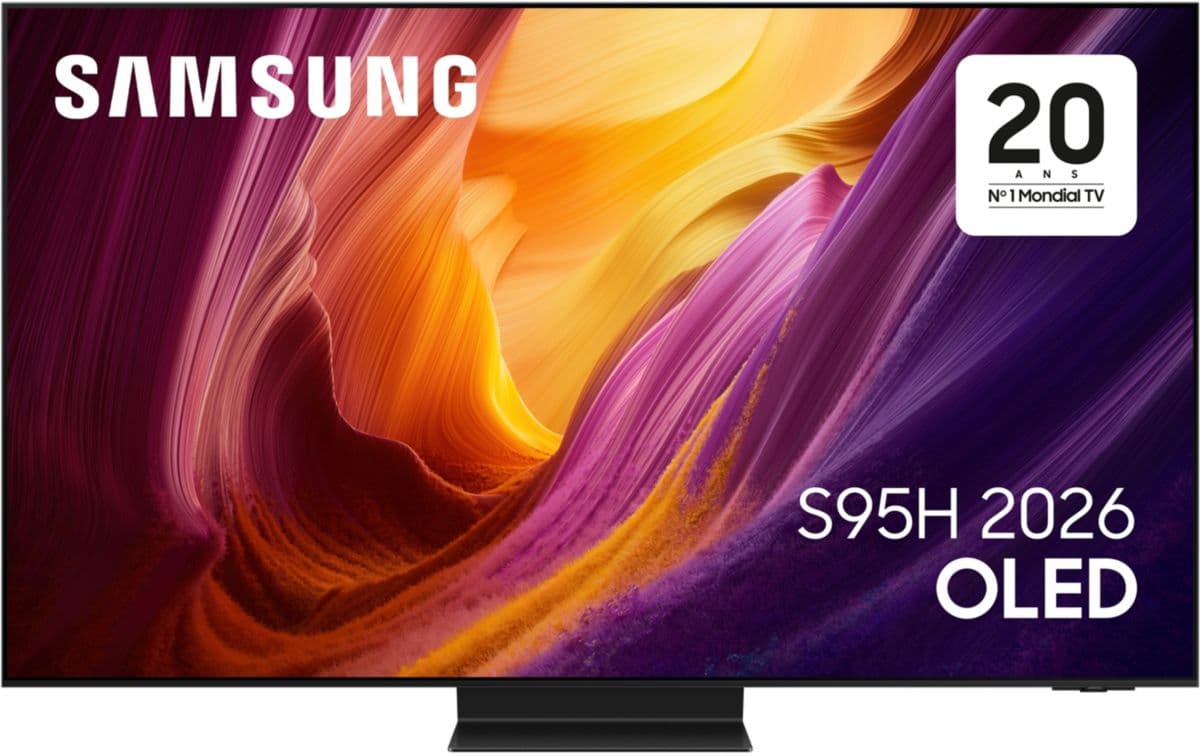 Televisor OLED SAMSUNG TQ77S95H 2026 con pantalla 4K con IA antirreflectante (194 cm)
