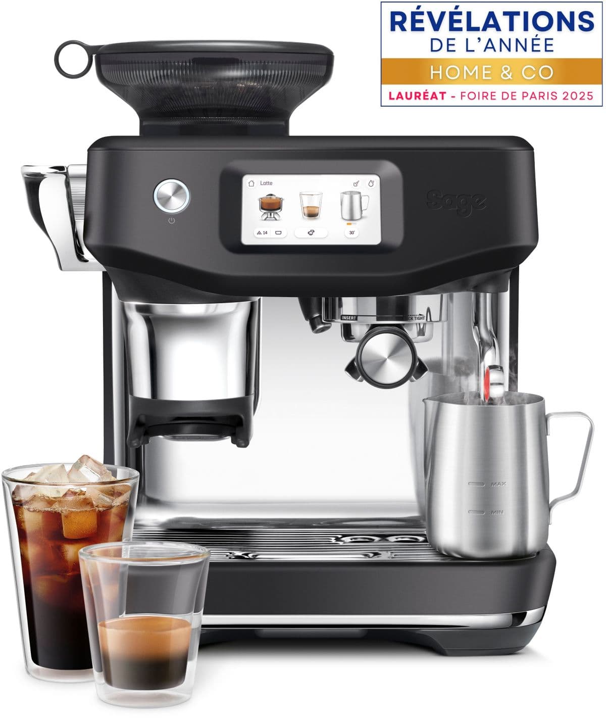 Máquina de café espresso SAGE APPLIANCES Barista Touch Impress SES882BTR4FEU1