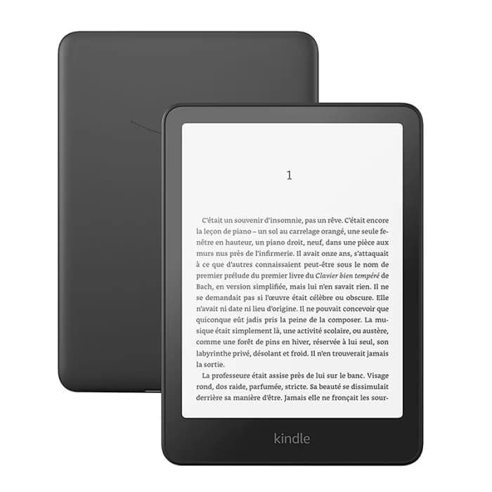 Lector de libros electrónicos Amazon Kindle Paperwhite (2024) de 16 GB resistente al agua – Negro
