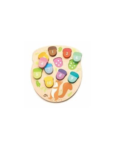 Ecureuil m'apprend Ă compter