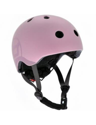 Casque de sécurité enfant pour porteur, trottinette ou vélo Rose Rose S