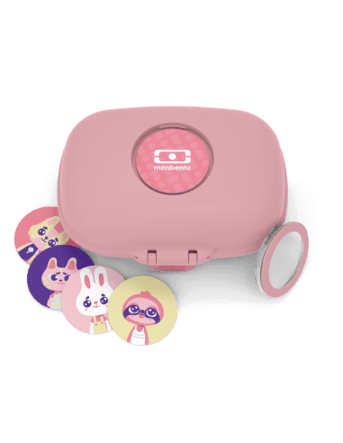 Boîte à Goûter Rose MonBento MB Gram Blush