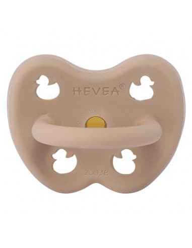 Tétine physiologique en caoutchouc naturel Tan Beige Crème 3 - 36 mois