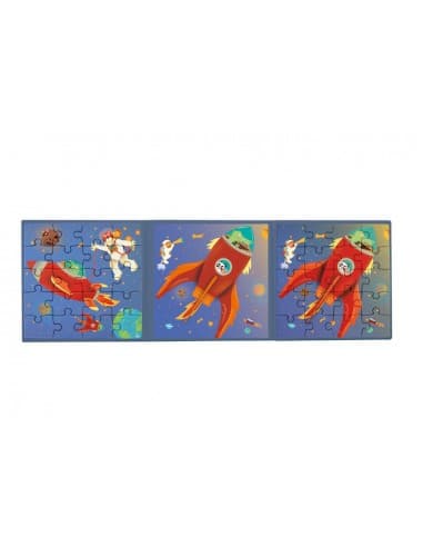Livre Puzzle Magnétique Espace