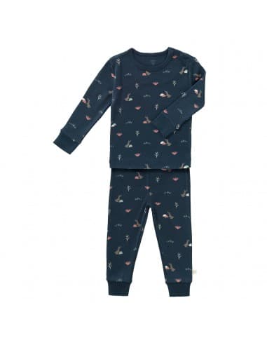 Pyjama enfant 2 pièces Lapins Indigo Bleu 4 ans