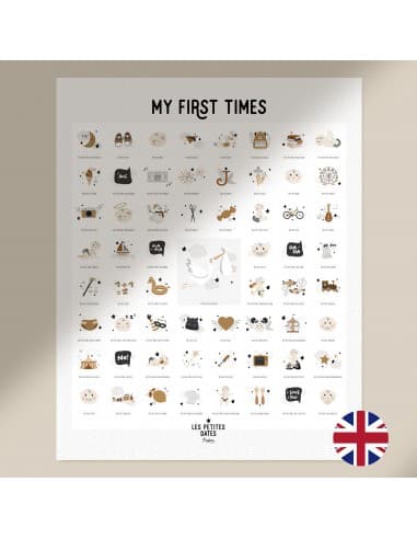 Affiche My First Times - Mes premières fois - ANGLAIS - Peau Claire