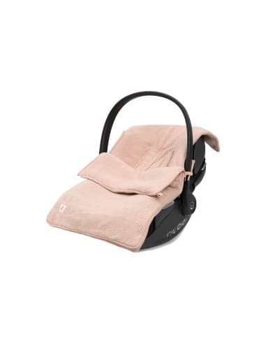 Nid d'ange Chancelière Wild Rose tricot Grain et polaire Rose