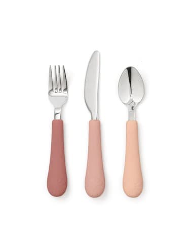 Set de petits couverts en inox Rose Mix
