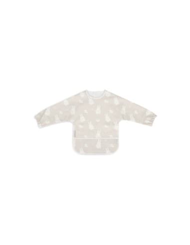 Bavoir imperméable avec manches Happy Miffy & Snuffy Nougat Beige