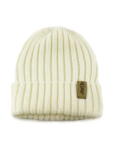 Bonnet Charlie Ivoire en laine de mérinos Blanc cassé 2 - 4 ans