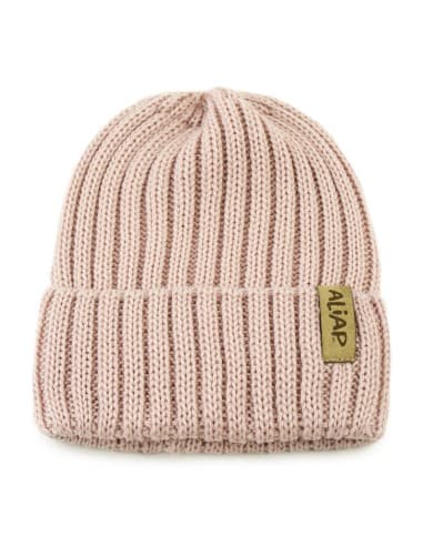 Bonnet Charlie Rose en laine de mérinos Rose 2 - 4 ans