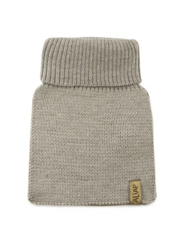 Tour de cou Col roulé Kim Taupe en Laine de Mérinos Taupe