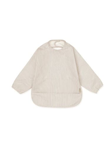 Bavoir imperméable à manches Stripes Camel Camel