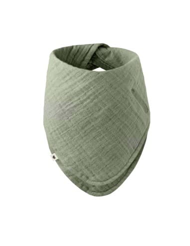 Bavoir Bandana en coton Biologique Vert Laurier - Bibs Vert