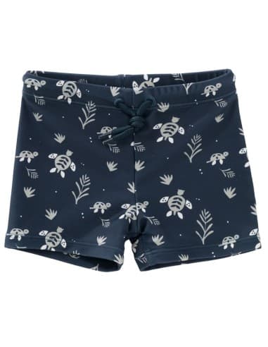 Maillot de Bain Short Anti UV Tortue Indigo Bleu nuit 3 - 4 ans