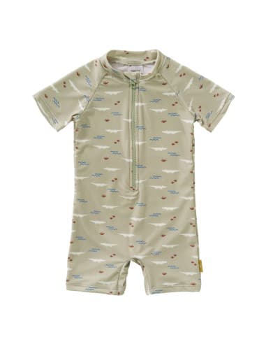 Maillot Combishort Anti UV Crocodile Vert 3 - 4 ans