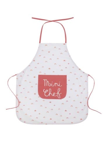 Tablier de Cuisine Enfant en toile Enduite Arc en Ciel