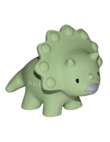Jouet de dentition et jouet de bain Trice dino caoutchouc naturel