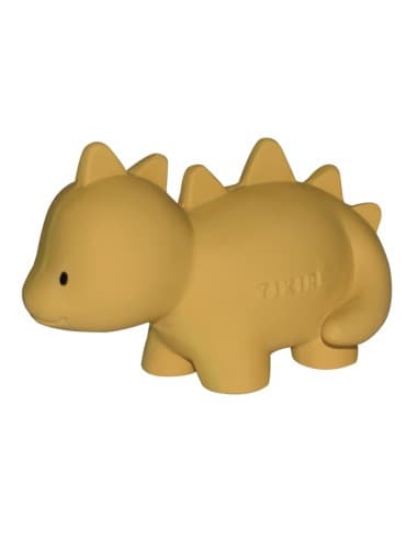 Jouet de dentition et jouet de bain Stégo dino caoutchouc naturel