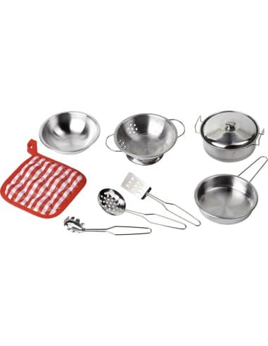 Jouet d'imitation Set de Cuisine 9 pièces pour Petite Cuisine