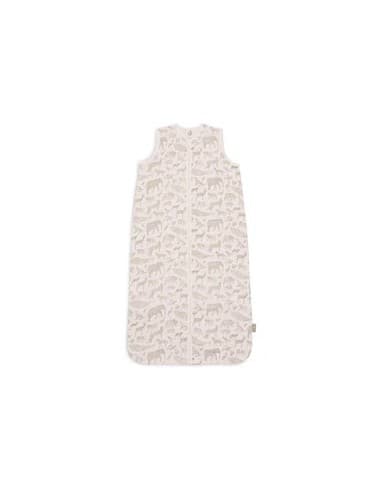 Gigoteuse d'été légère Gaze de coton Animals Olive Green Beige 18 - 36 mois