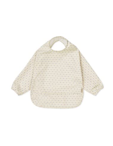 Bavoir imperméable à manches Capri Crème