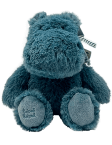 Petite Peluche Hippopotame Bleu