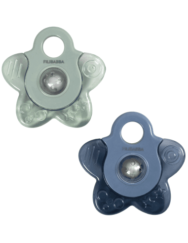 Anneau de Dentition Rafraîchissant Étoile - Lot de 2