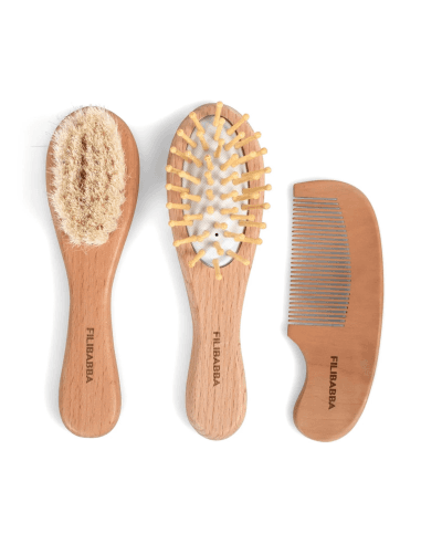 Set de Brosses Ă Cheveux et Peigne Filibabba