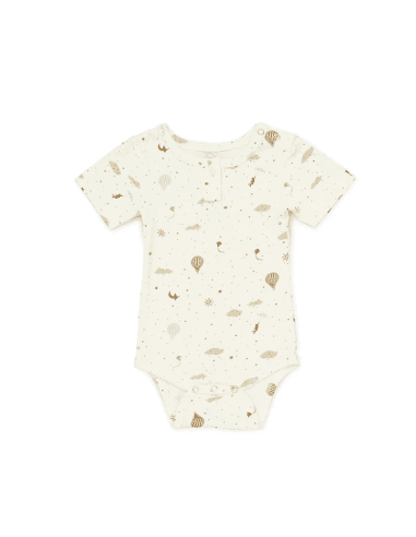 Body à manches Courtes en coton biologique Dreamland 6 mois
