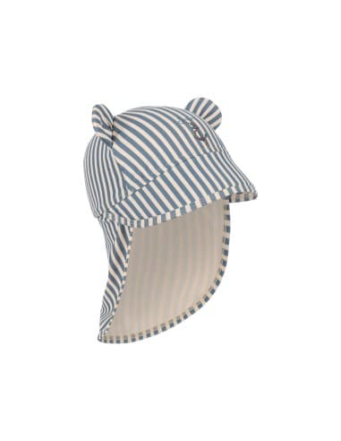 Casquette Anti- UV Protège-Nuque Aster Bear Sailor Beige 0 - 3 mois