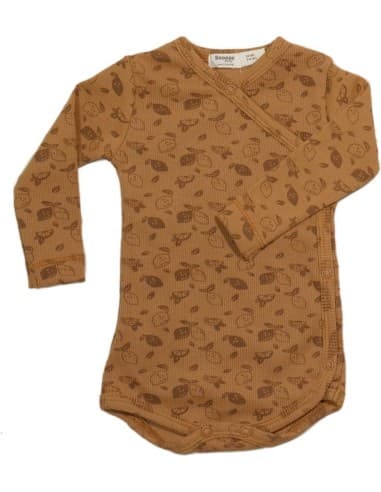 Body Croisé à manches longues Toffee 0 - 1 mois