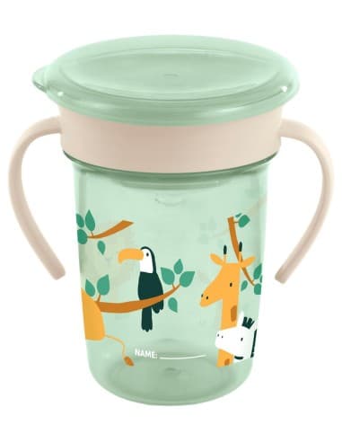 Tasse 360 - Gobelet 360° Anti Déversement - Jungle