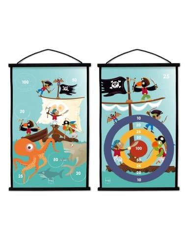 Jeu de Fléchettes Aimanté - Pirate